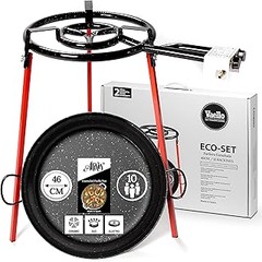 Guía para instalar un trípode para paelleros de acero inoxidable