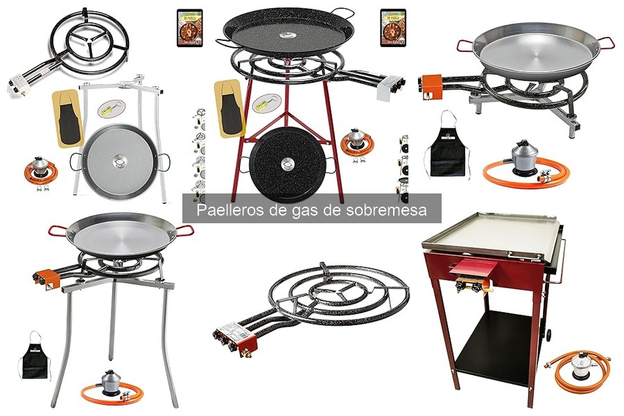 Accesorios Esenciales para Paelleros de Gas de Sobremesa