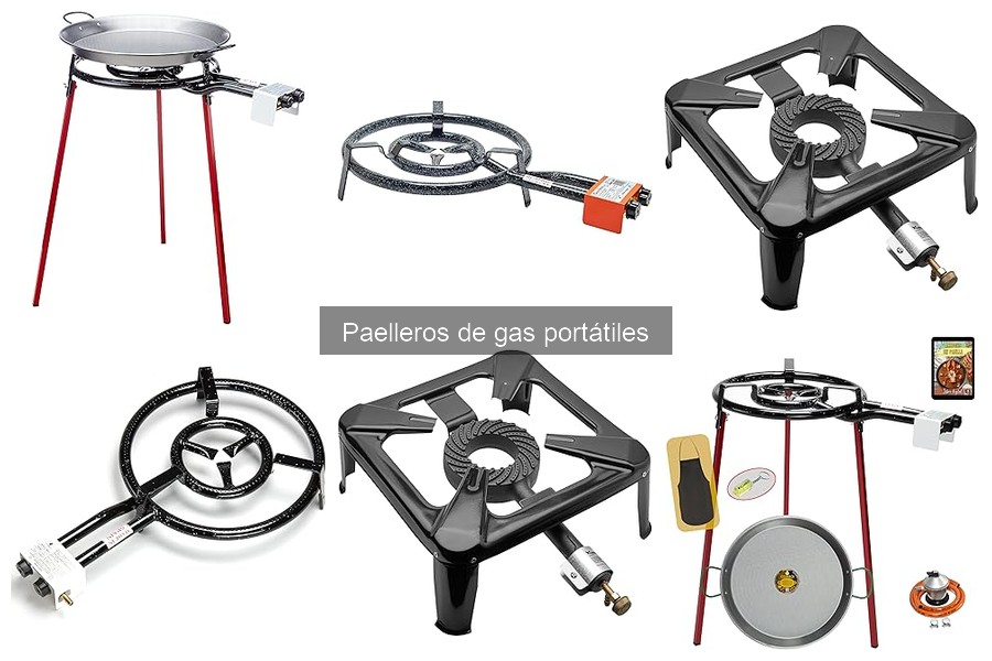 Accesorios esenciales para paelleros de gas portátiles