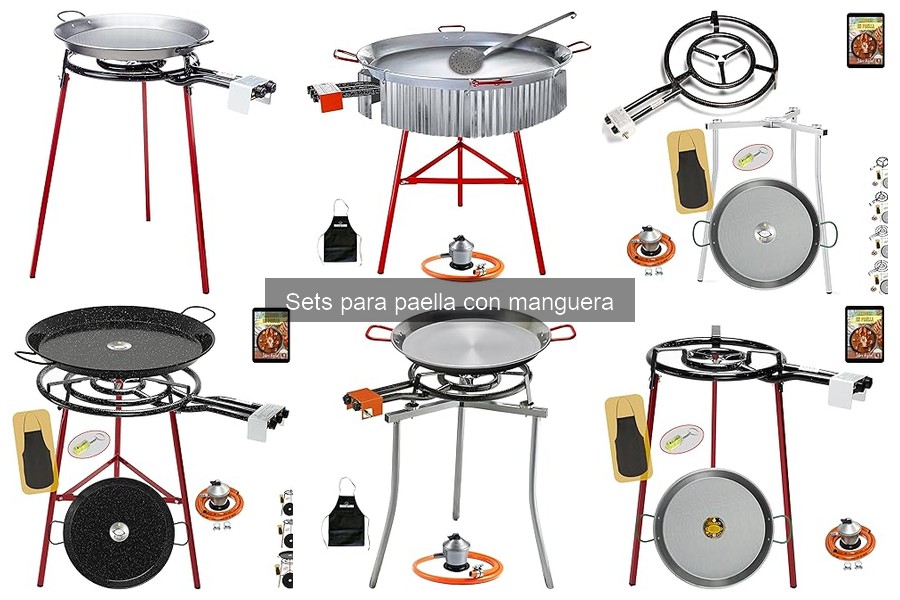 Accesorios imprescindibles para tu set de paella con manguera