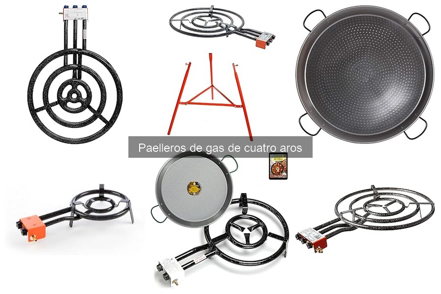 Accesorios indispensables para tu paellero de gas de cuatro aros