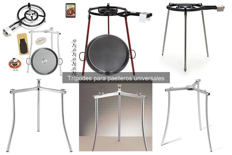 Accesorios útiles para trípodes de paelleros en 2023