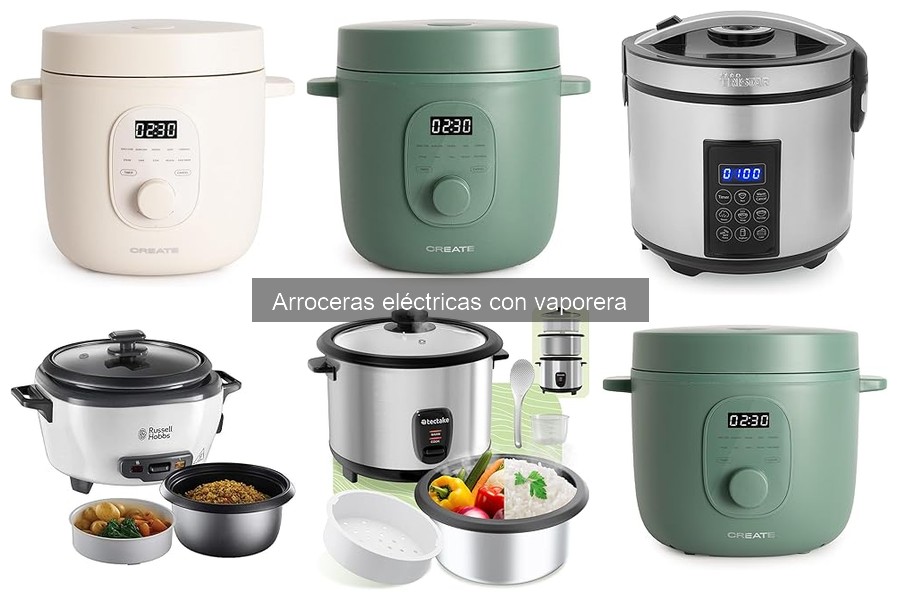 Alternativas a Arroceras Eléctricas con Vaporera