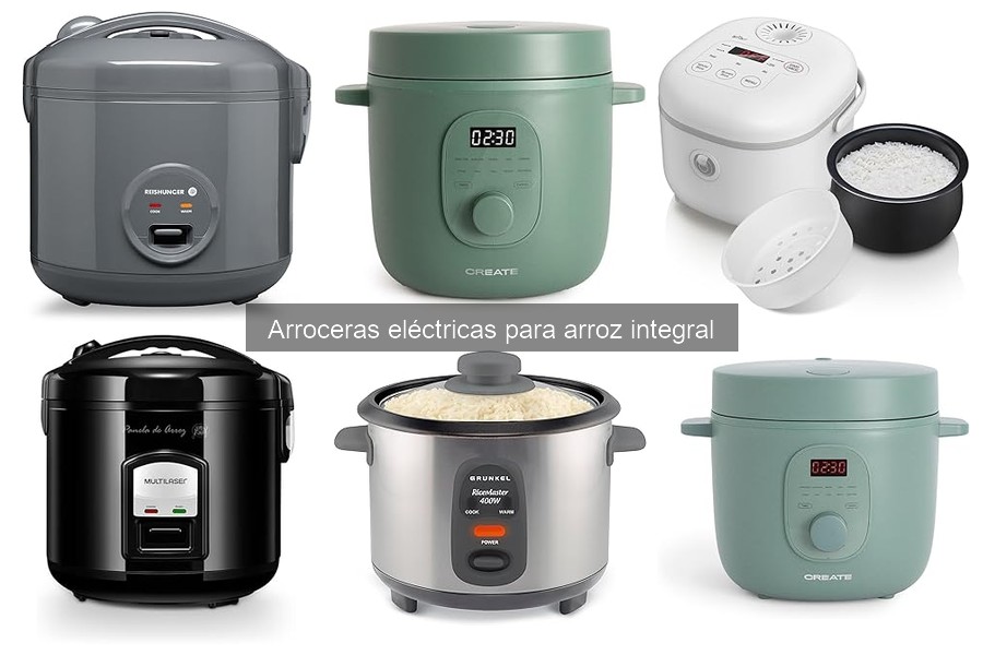 Alternativas a arroceras eléctricas para arroz integral