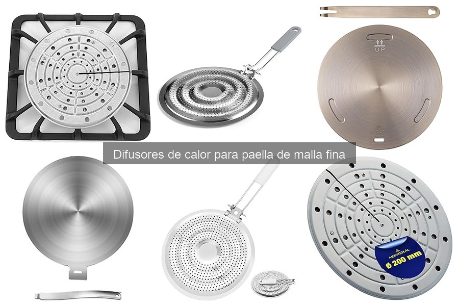 Alternativas a Difusores de Calor para Paella