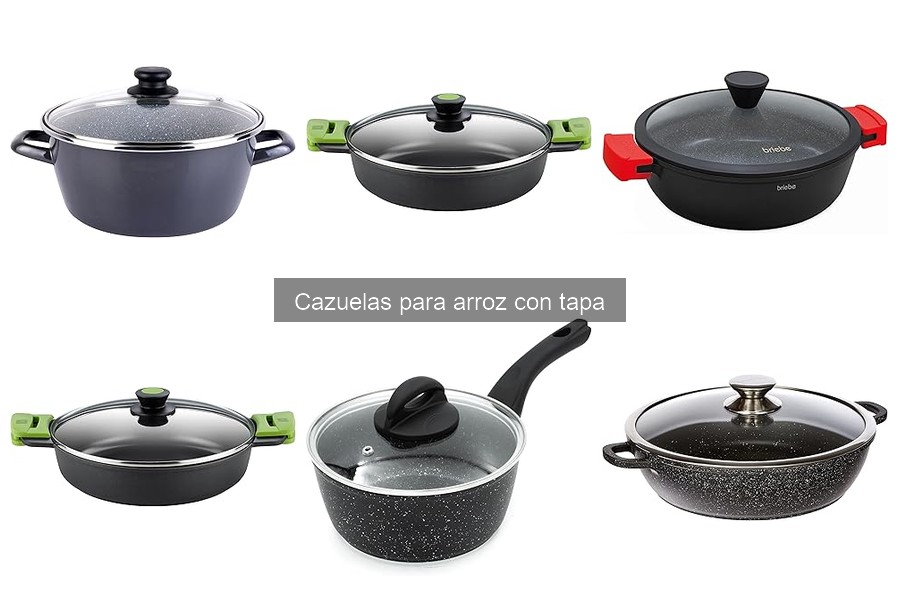Alternativas a la cazuela para arroz con tapa: opciones efectivas