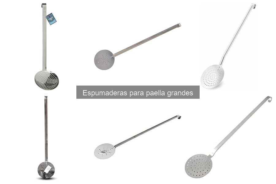 Alternativas a la Espumadera para Paella Grande
