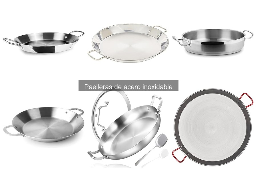 Alternativas a la paellera de acero inoxidable para arroces