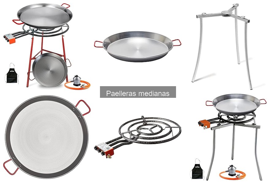 Alternativas a la paellera mediana para cocinar arroces