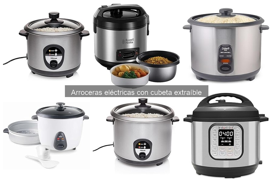 Alternativas a las Arroceras Eléctricas con Cubeta Extraíble