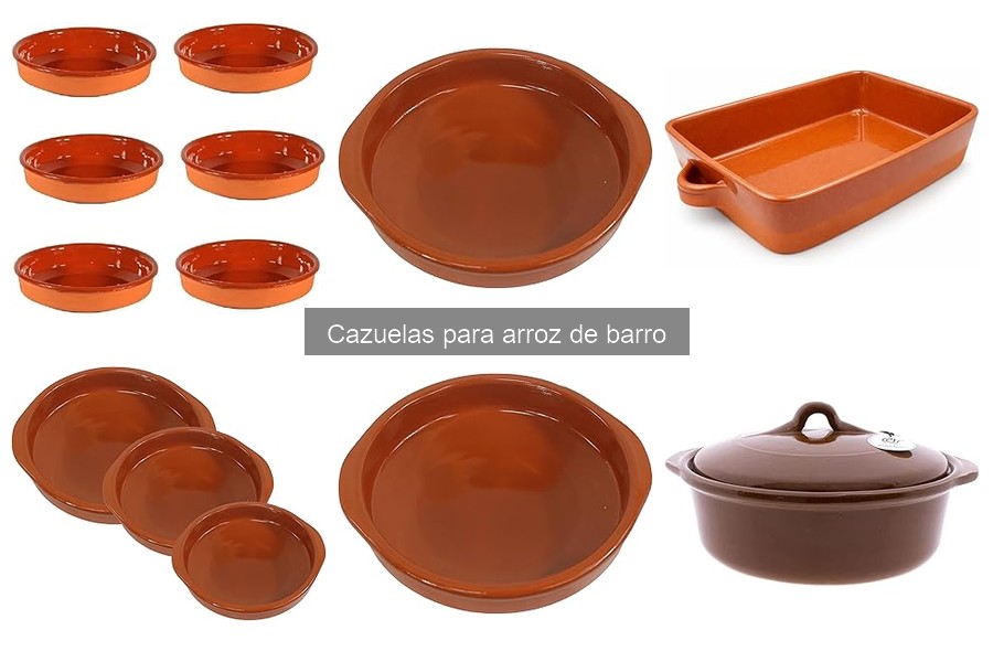 Alternativas a las cazuelas de barro para cocinar arroz