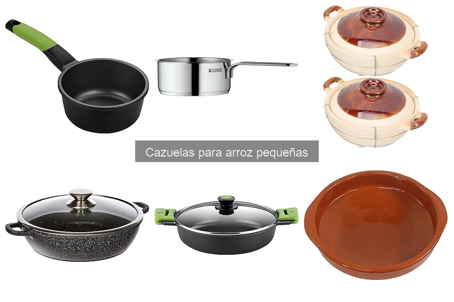 Alternativas a las cazuelas para arroz pequeñas