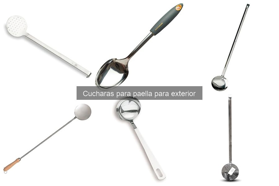 Alternativas a las Cucharas para Paella en Exteriores
