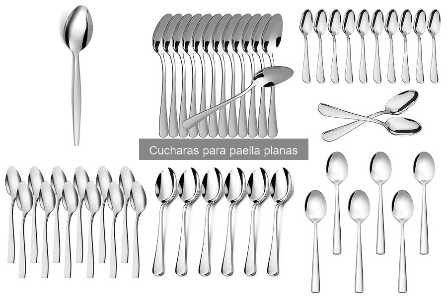 Alternativas a las cucharas para paella planas: ¡Descúbrelas!