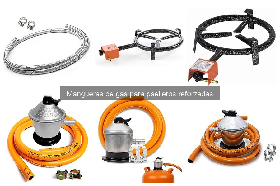 Alternativas a las mangueras de gas reforzadas para paelleros
