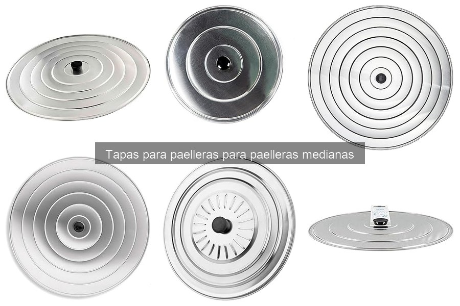 Alternativas a las tapas convencionales para paelleras