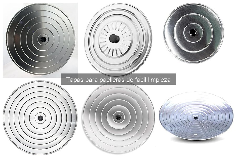 Alternativas a las tapas de paelleras convencionales