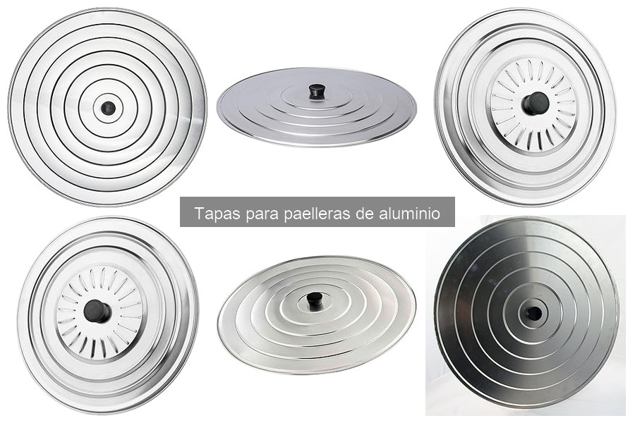 Alternativas a las tapas de paelleras de aluminio