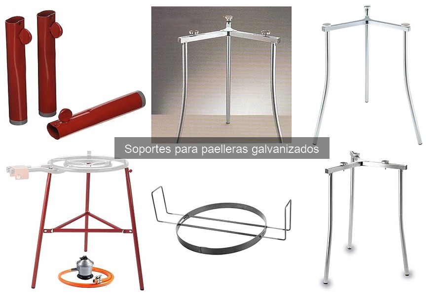 Alternativas a los soportes para paelleras galvanizados