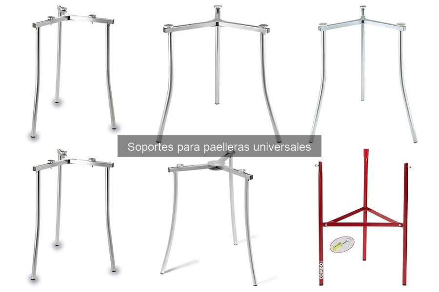 Alternativas a los soportes para paelleras universales