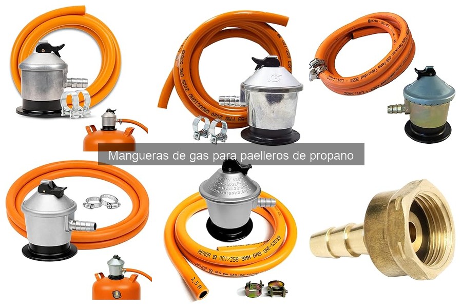 Alternativas a mangueras de gas para paelleros de propano