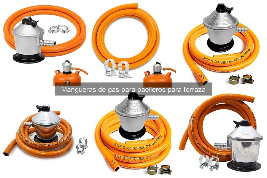 Alternativas a mangueras de gas para paelleros en terraza