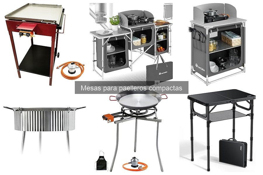 Alternativas a Mesas para Paelleros Compactas: Guía Útil