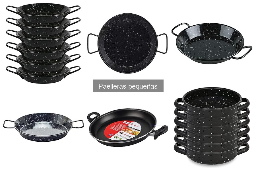 Alternativas a paelleras pequeñas para cocinar arroz