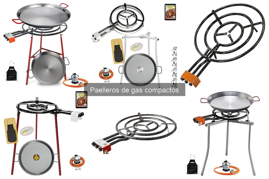 Alternativas a paelleros de gas compactos para hacer paella