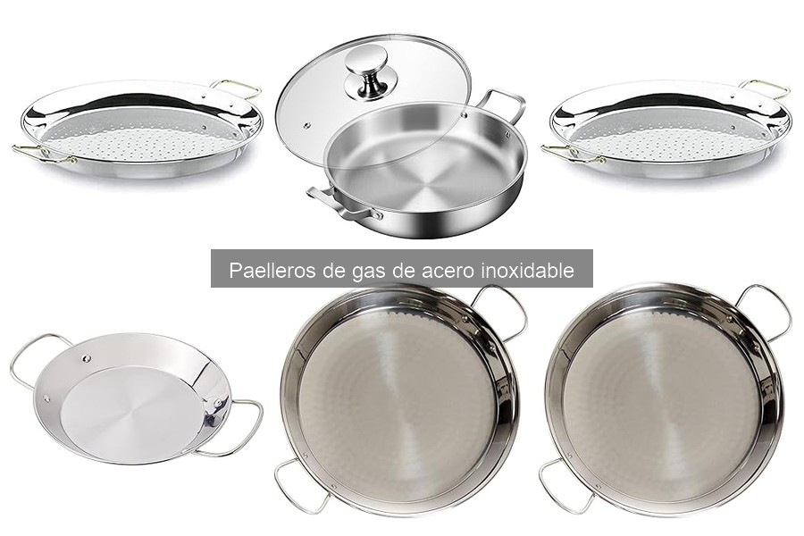 Alternativas a paelleros de gas de acero inoxidable