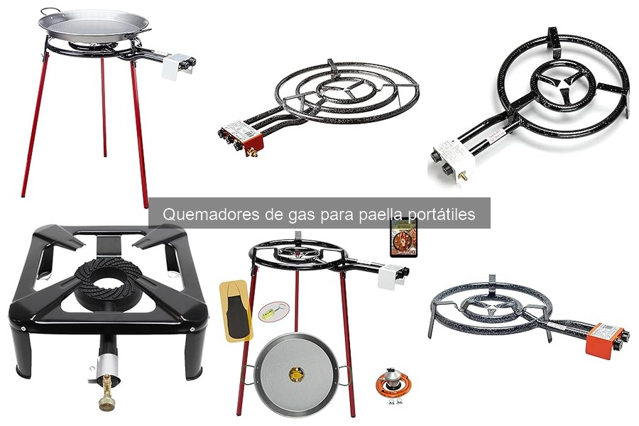 Alternativas a quemadores de gas para hacer paella