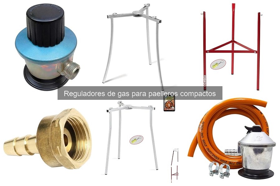 Alternativas a reguladores de gas para paelleros compactos
