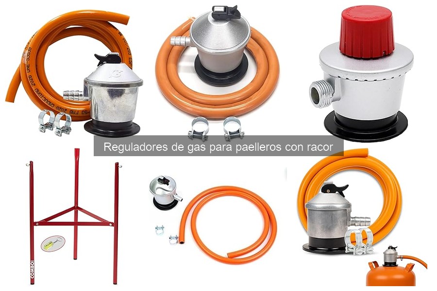 Alternativas a reguladores de gas para paelleros