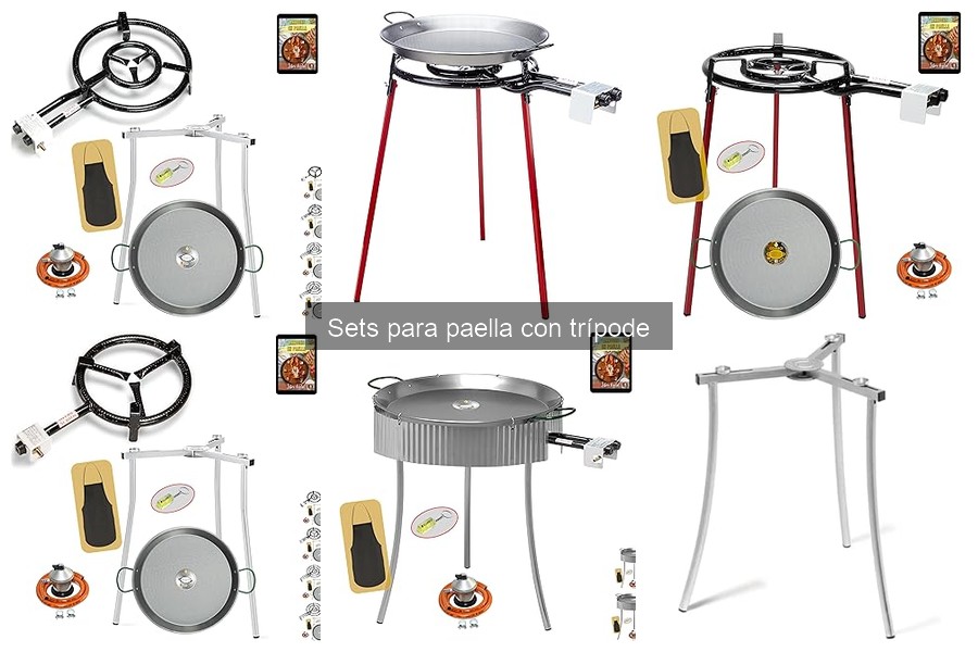 Alternativas a Sets de Paella con Trípode: Utensilios y Métodos