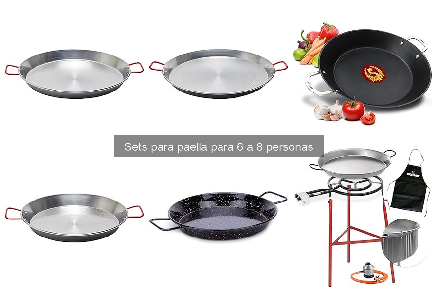 Alternativas a sets para paella: utensilios para arroces