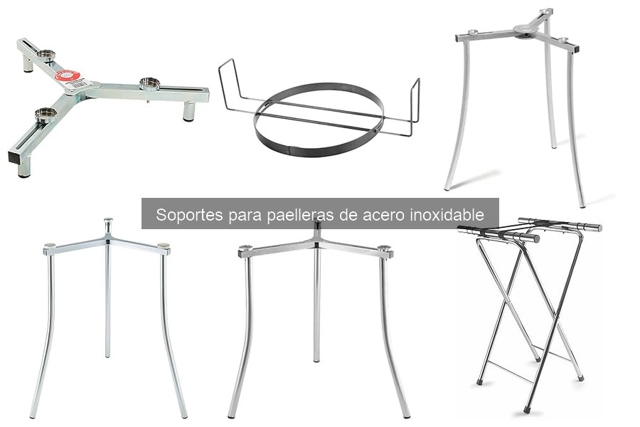 Alternativas a Soportes para Paelleras de Acero Inoxidable