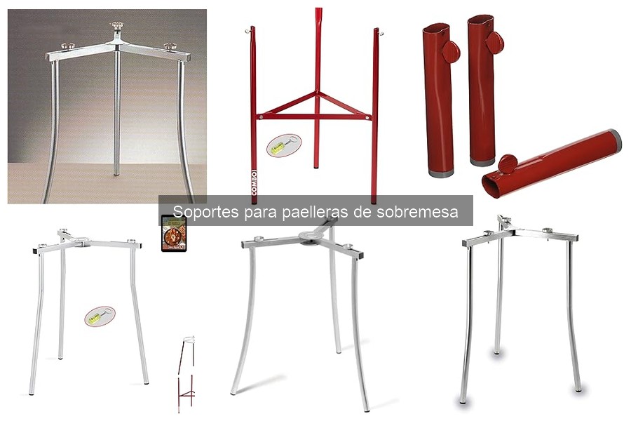 Alternativas a Soportes para Paelleras de Sobremesa