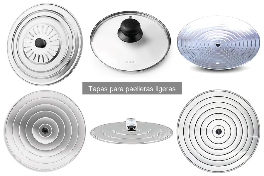 Alternativas a Tapas para Paelleras Ligeras en Cocina