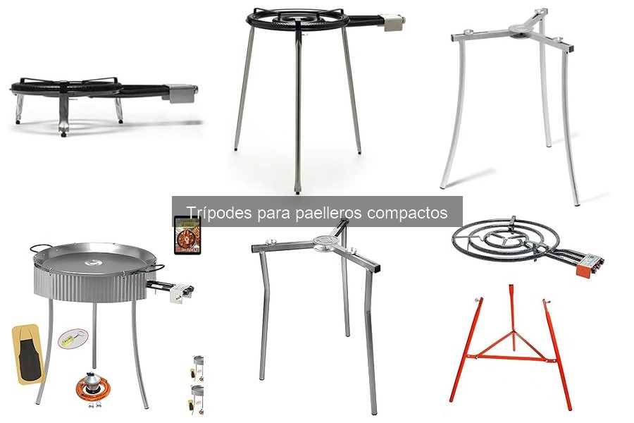 Alternativas a Trípodes para Paelleros Compactos