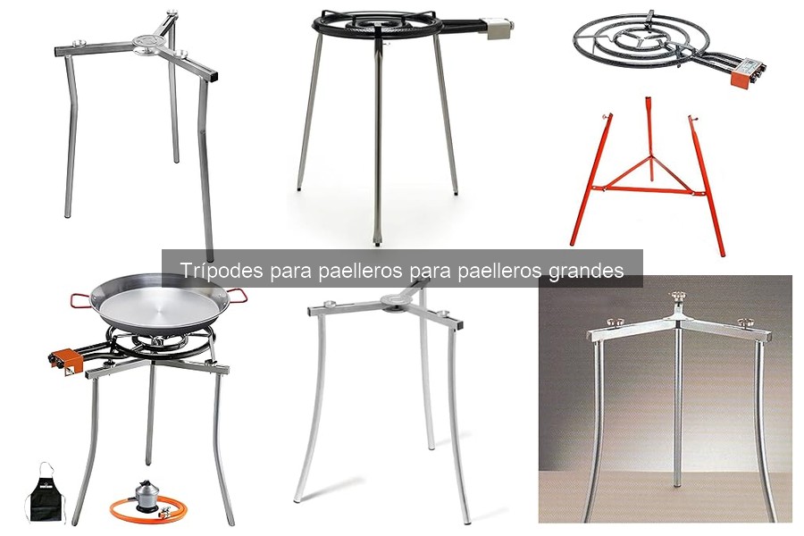 Alternativas a Trípodes para Paelleros Grandes