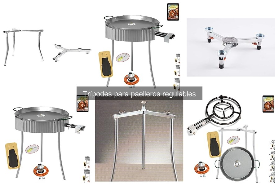 Alternativas a trípodes para paelleros: mejores opciones