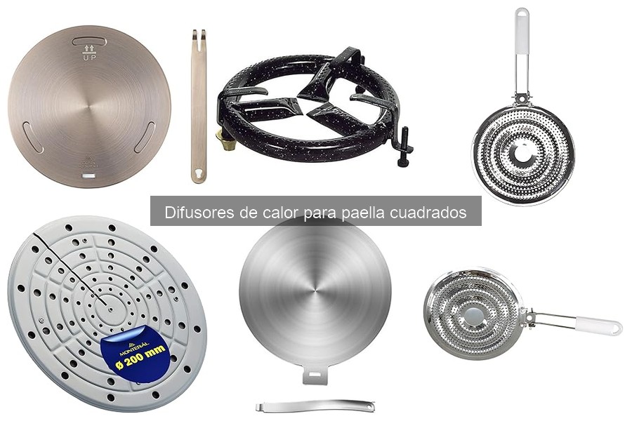 Alternativas al Difusor de Calor para Paellas Cuadradas