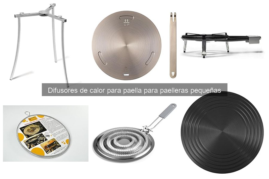 Alternativas al difusor de calor para paelleras pequeñas