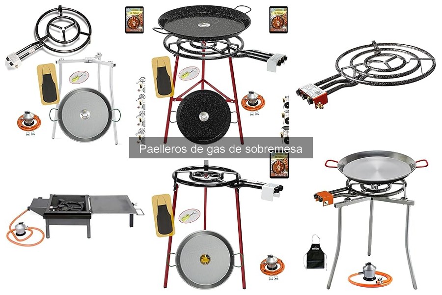Alternativas al paellero de gas de sobremesa para arroces