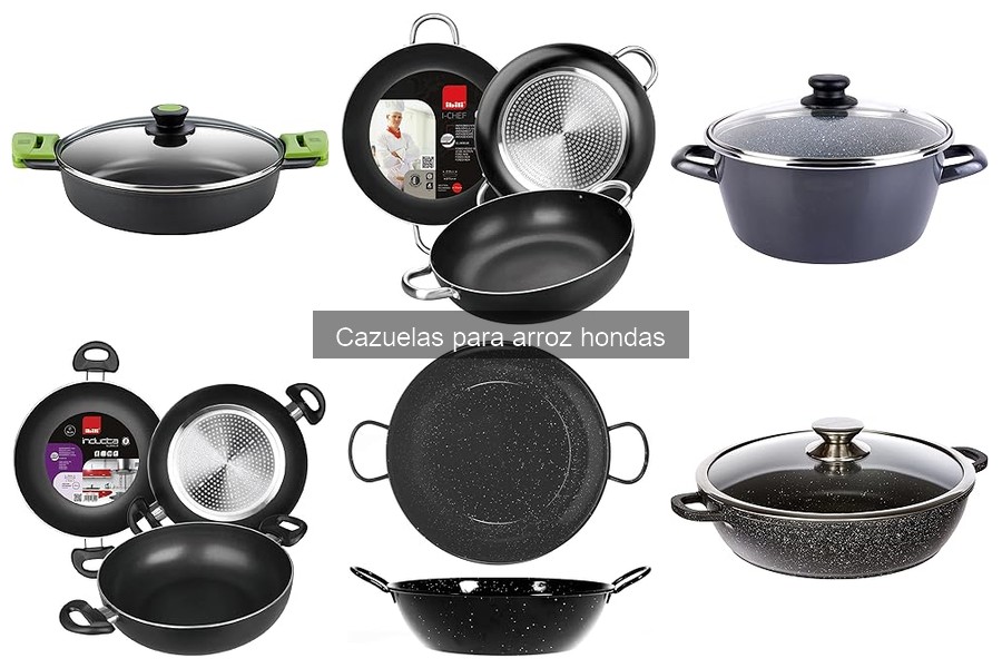 Alternativas efectivas a las cazuelas hondas para arroz