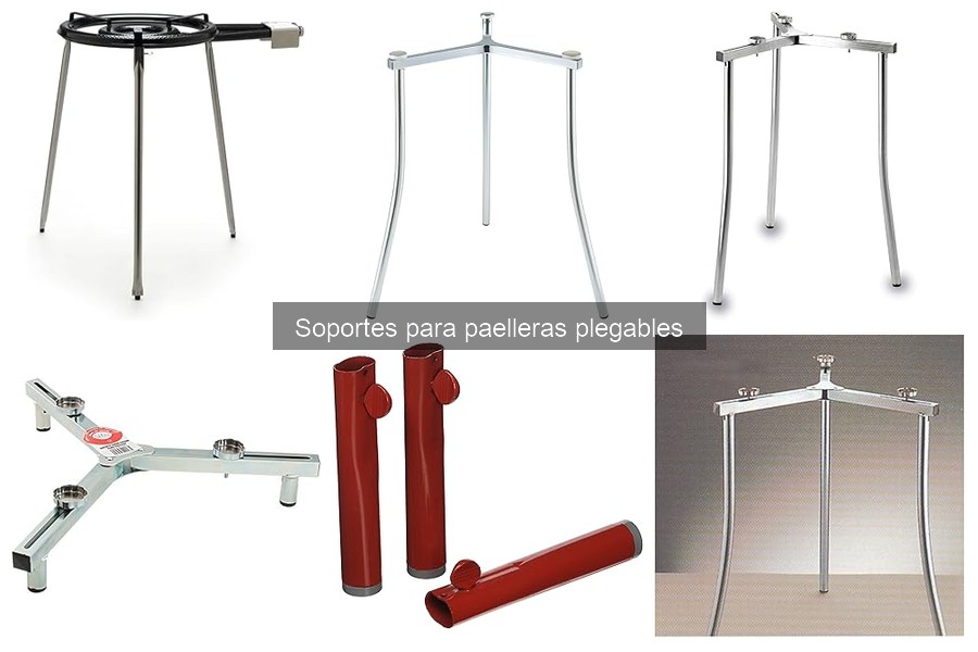 Aprovecha al máximo tu soporte para paelleras plegables