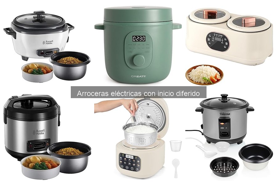 Arrocera eléctrica con inicio diferido: ¿Qué es y cómo funciona?
