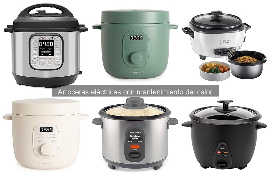 Arrocera eléctrica con mantenimiento del calor: ¿qué es?