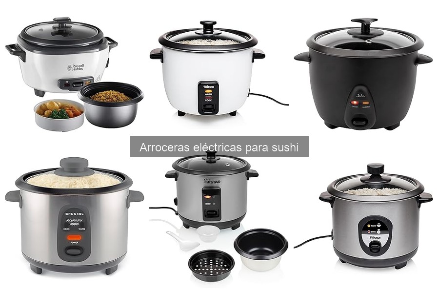 Arrocera eléctrica para sushi: ¿qué es y cómo funciona?