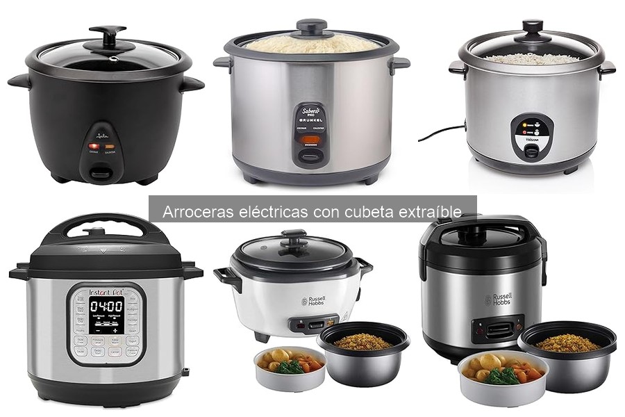 Beneficios de la arrocera eléctrica con cubeta extraíble